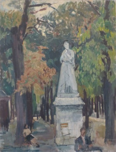 Ondine Magnard, Le jardin du Luxembourg