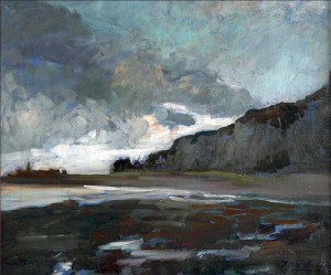 Jacques Emile Blanche, la plage de Dieppe