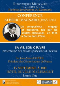 Clermont - Conférence de Jean-Marcel Kipfer